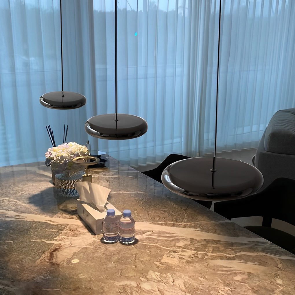 WINTHROP CIRCULAR REFLECTIVE ACRYLIC LED CHANDELIER