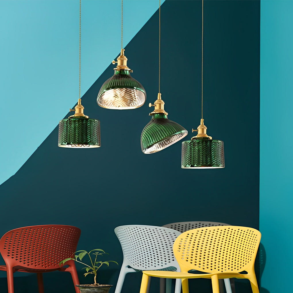 WINTERBOURNE COPPER GLOW RETRO PENDANT LAMP
