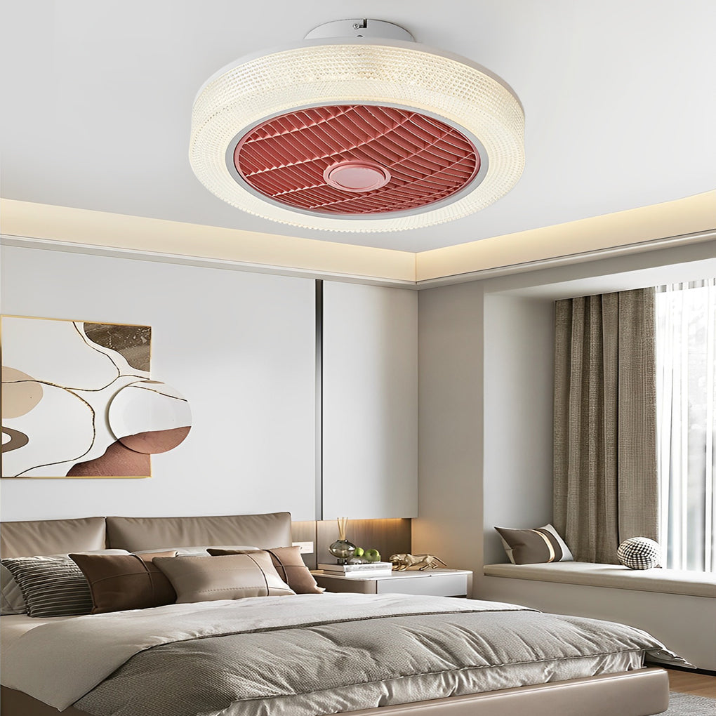 WINDSOR WHISPER BLADLESS CEILING FAN WITH WARM LED LIGHT