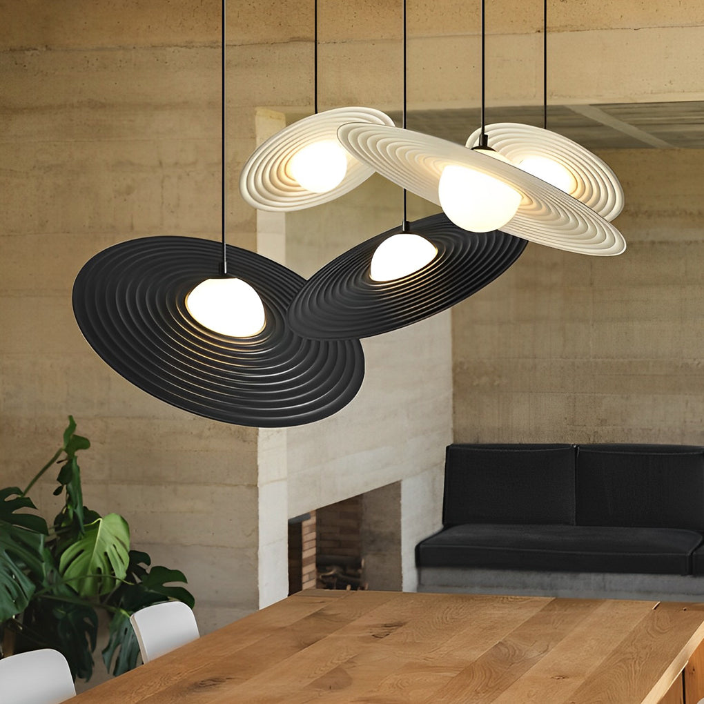 WINDSOR CIRCLE MODERN LED PENDANT LIGHT