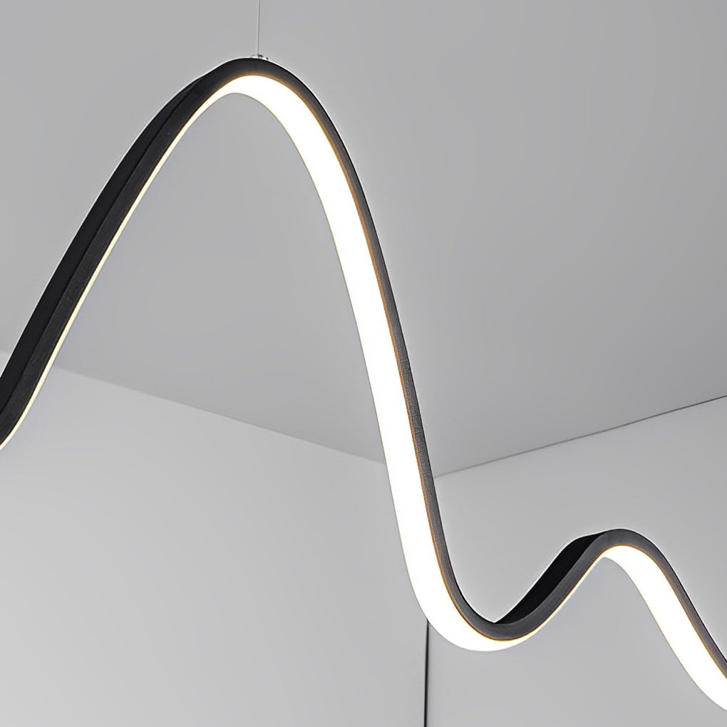 FENWICK WAVING STRIP LED CHANDELIER WITH DIMMING FUNCTION