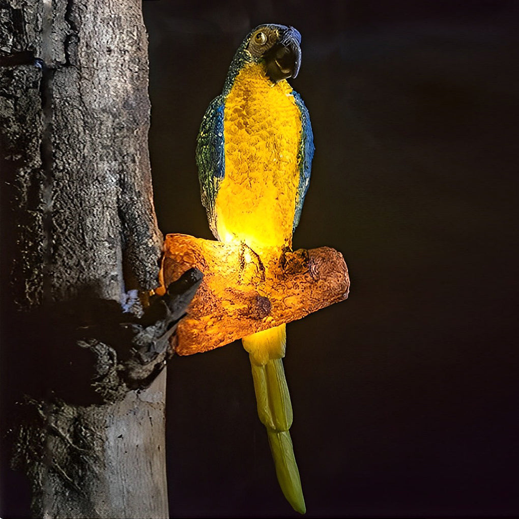 WINDSOR AVIAN RESIN LED OUTDOOR LIGHTING SCULPTURE