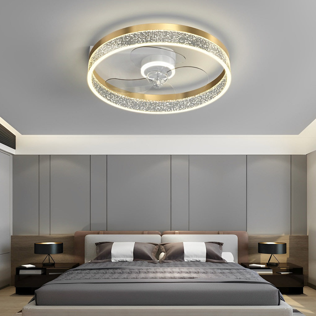 WINDSOR WHISPER MODERN CEILING FAN LAMP