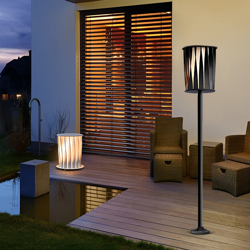 WINTHROP ROTATING SLAT OUTDOOR LANTERN