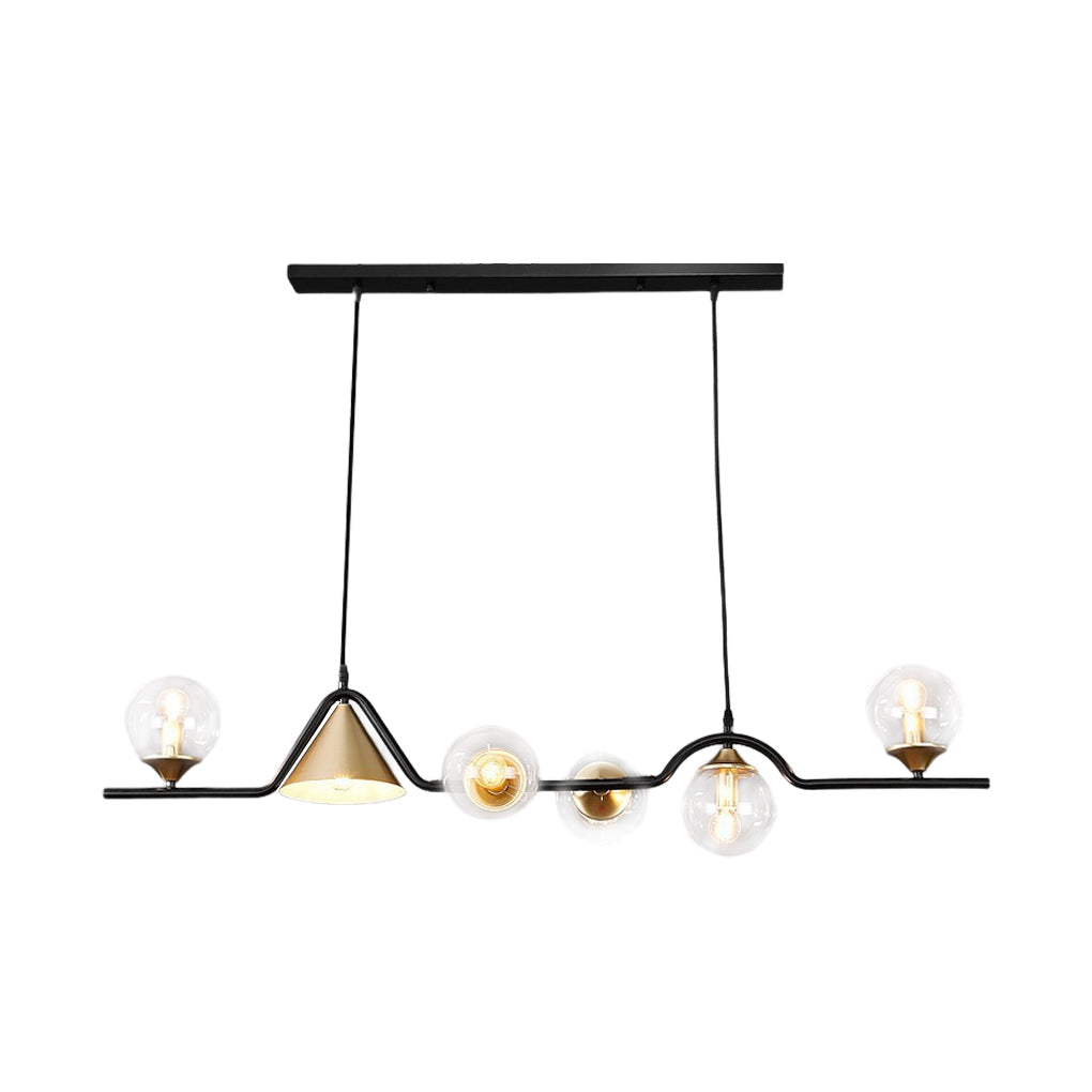 WINDSOR HARMONY GLASS ORB CHANDELIER
