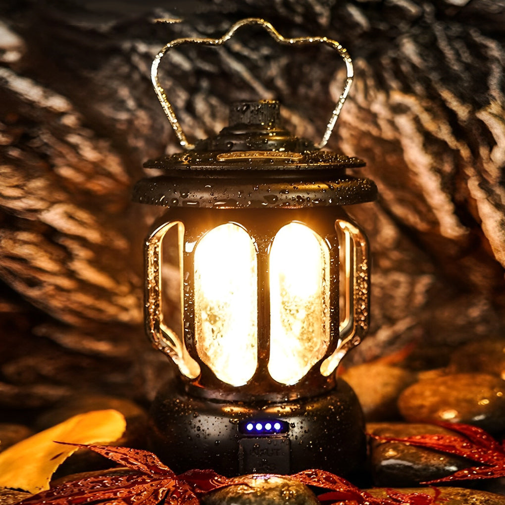 1. **WETHERBY RAINPROOF CAMPING LANTERN**  
   A versatile outdoor lantern featuring multi-functional settings, designed to withstand wet conditions while providing reliable illumination.

2. **HASTINGS RECHARGEABLE TRAIL LIGHT**  
   A portable, waterpro