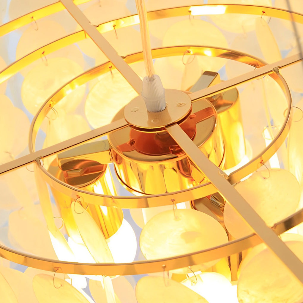 WINCHESTER IRON SHELL PENDANT CHANDELIER WITH LED ILLUMINATION