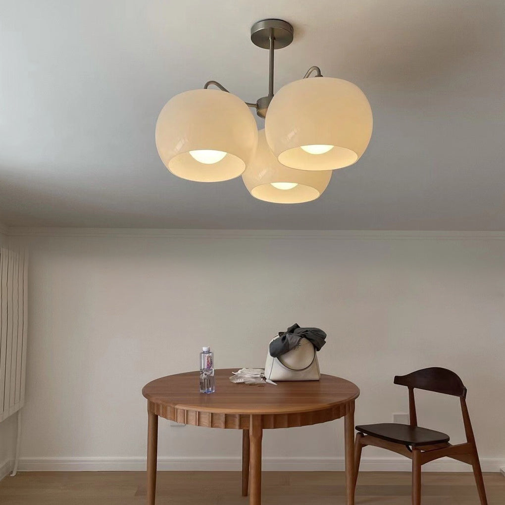 WINDSOR GLASS TRIO HANGING CHANDELIER