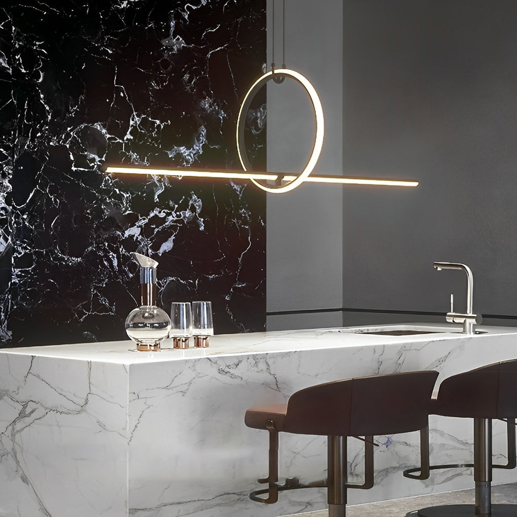 WINTHROP SLIM LINEAR LED CHANDELIER WITH DIMMABLE SETTINGS