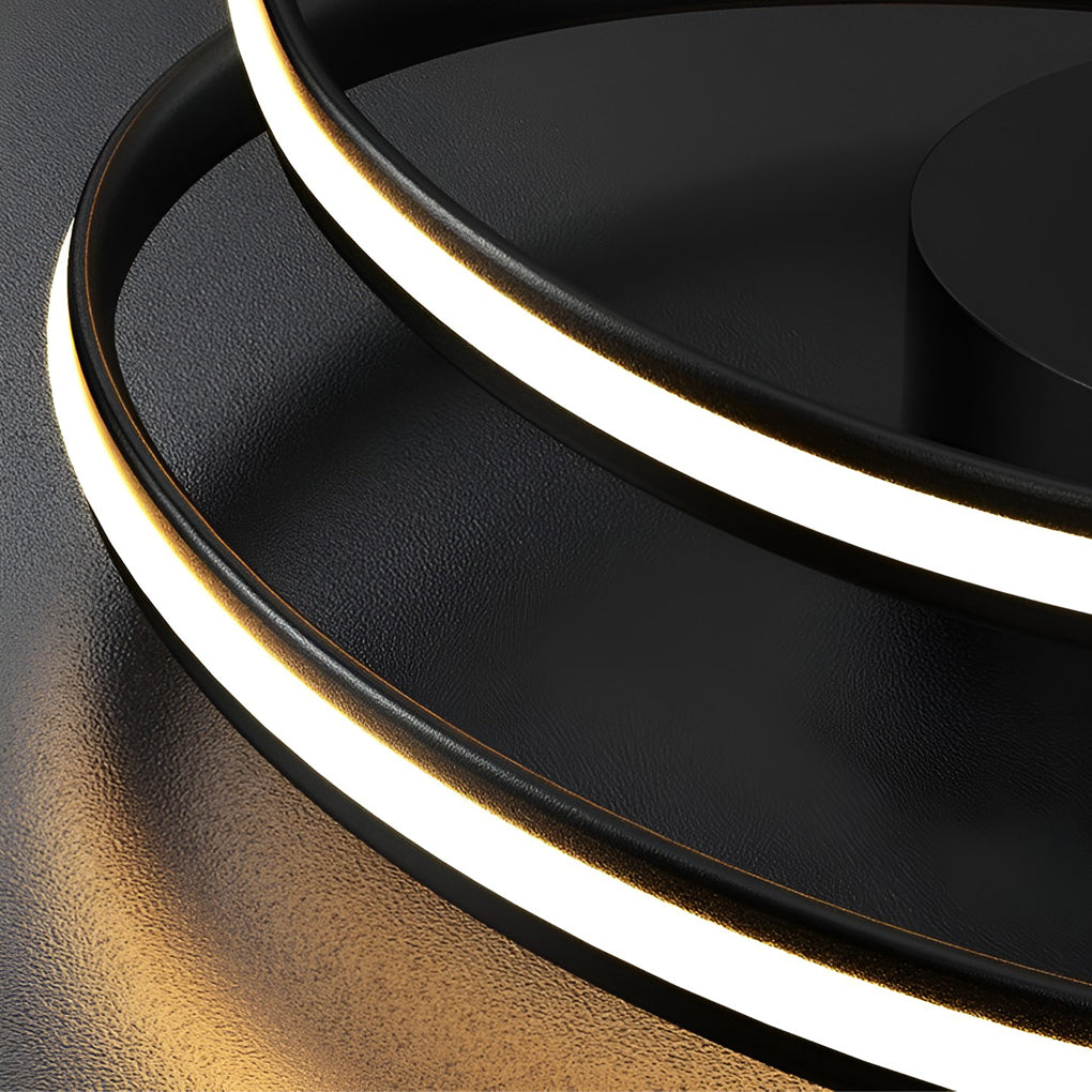 WINTHROP CIRCULAR DIMMABLE LED FLUSH MOUNT LIGHTING
