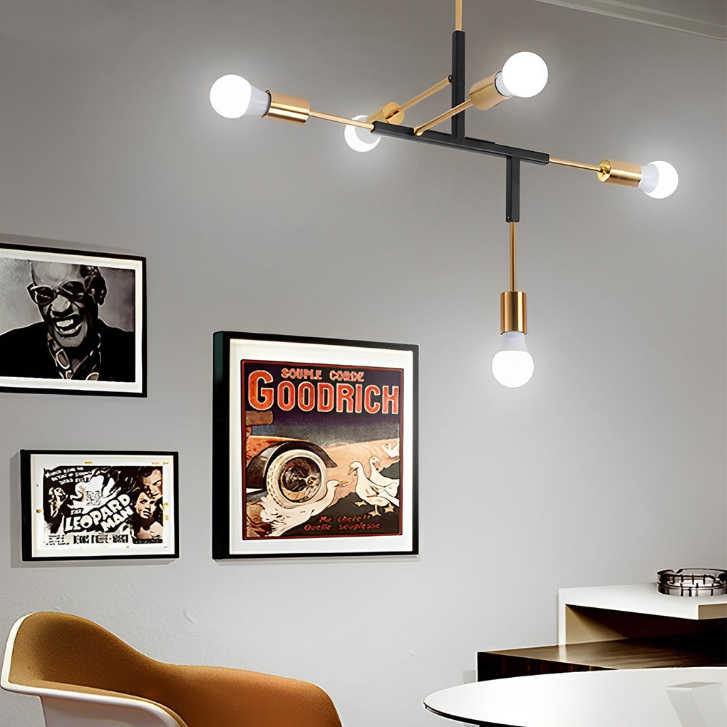 WINTHROP BRANCH-FORM LED CHANDELIER