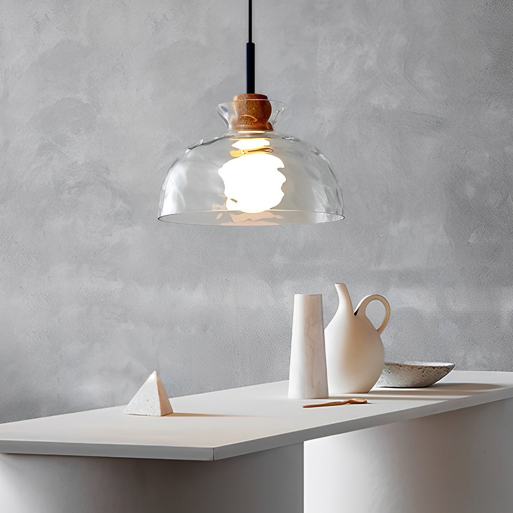FENWICK WOODLAND ROUND GLASS PENDANT LIGHT