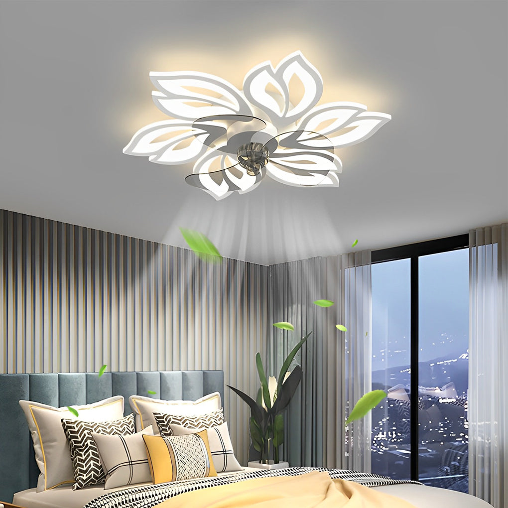 FENWICK WHISPERING BREEZE LED CEILING LIGHT WITH INFINITELY ADJUSTABLE DIMMER