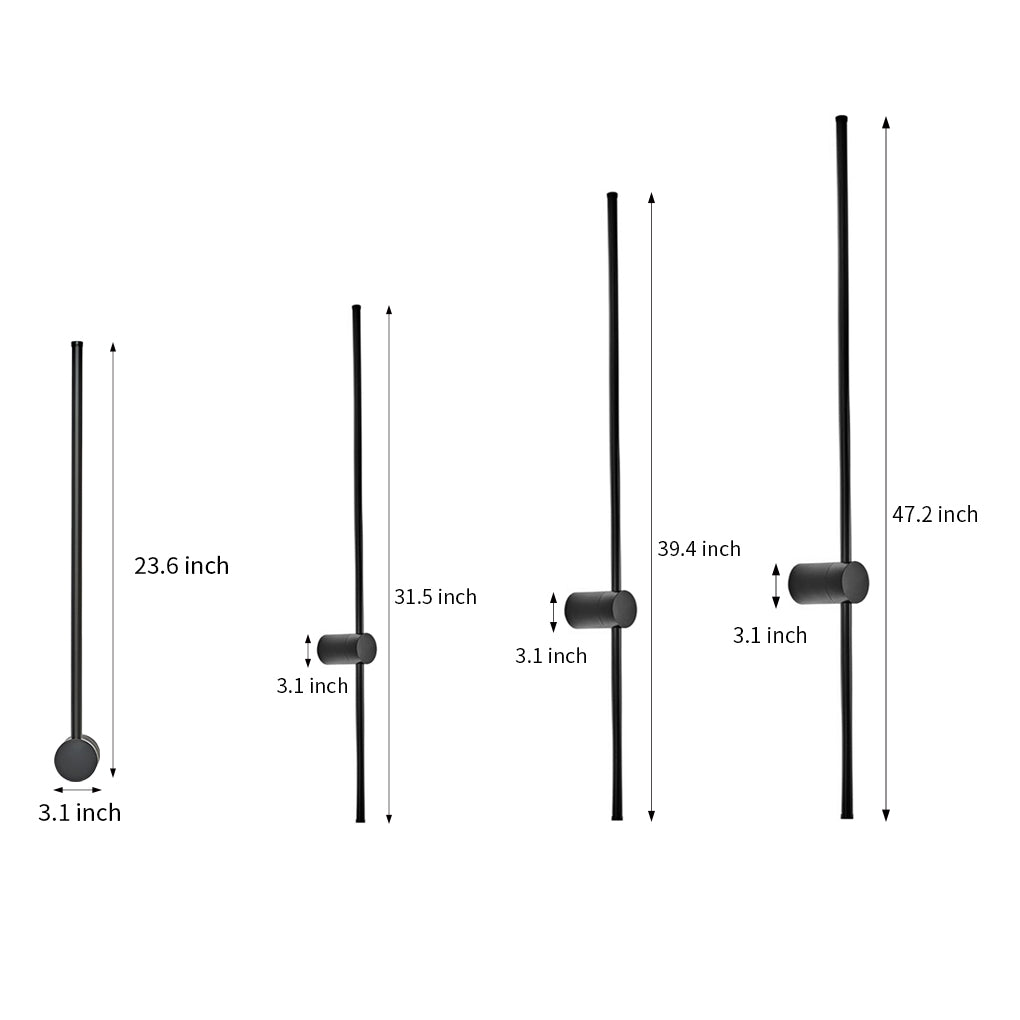 WINTERBOURNE REMOTE-CONTROLLED RGB LED WALL SCONCES