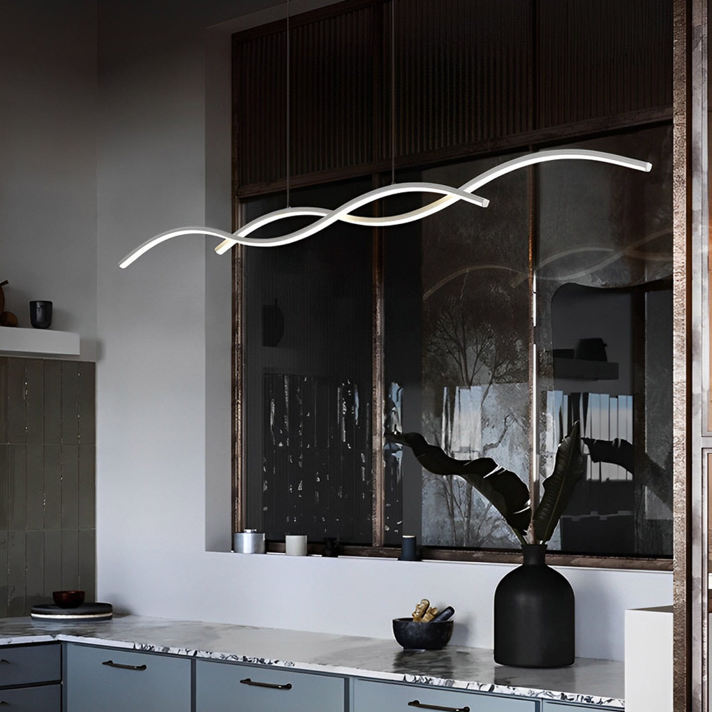WINTERBOURNE WAVING LED CHANDELIER