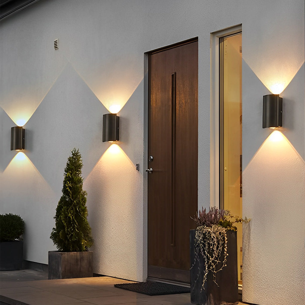 WINTERBOURNE RAINBOW RAY LED OUTDOOR WALL WASHER