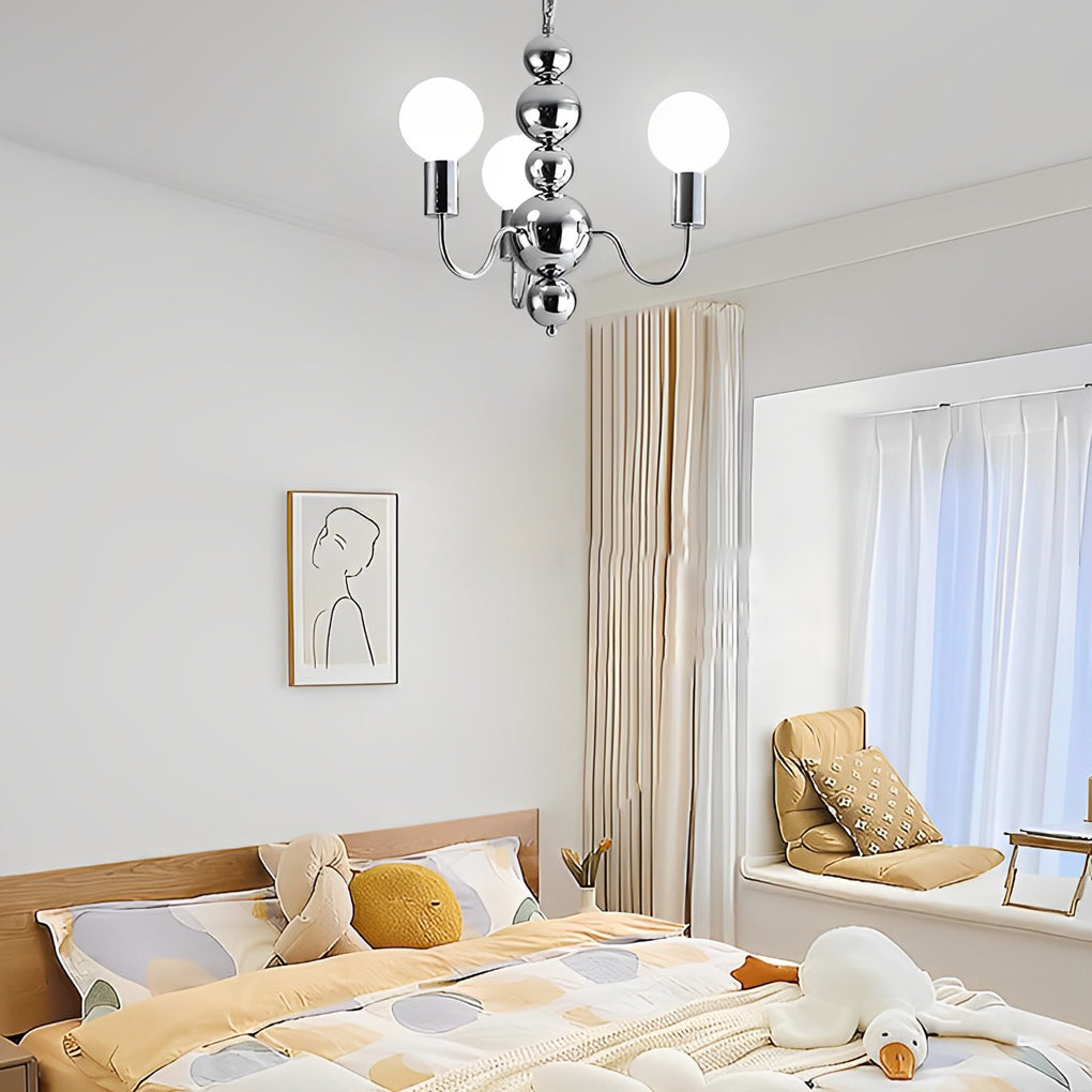 VERNON GLAZED ORB SUSPENSION LAMP