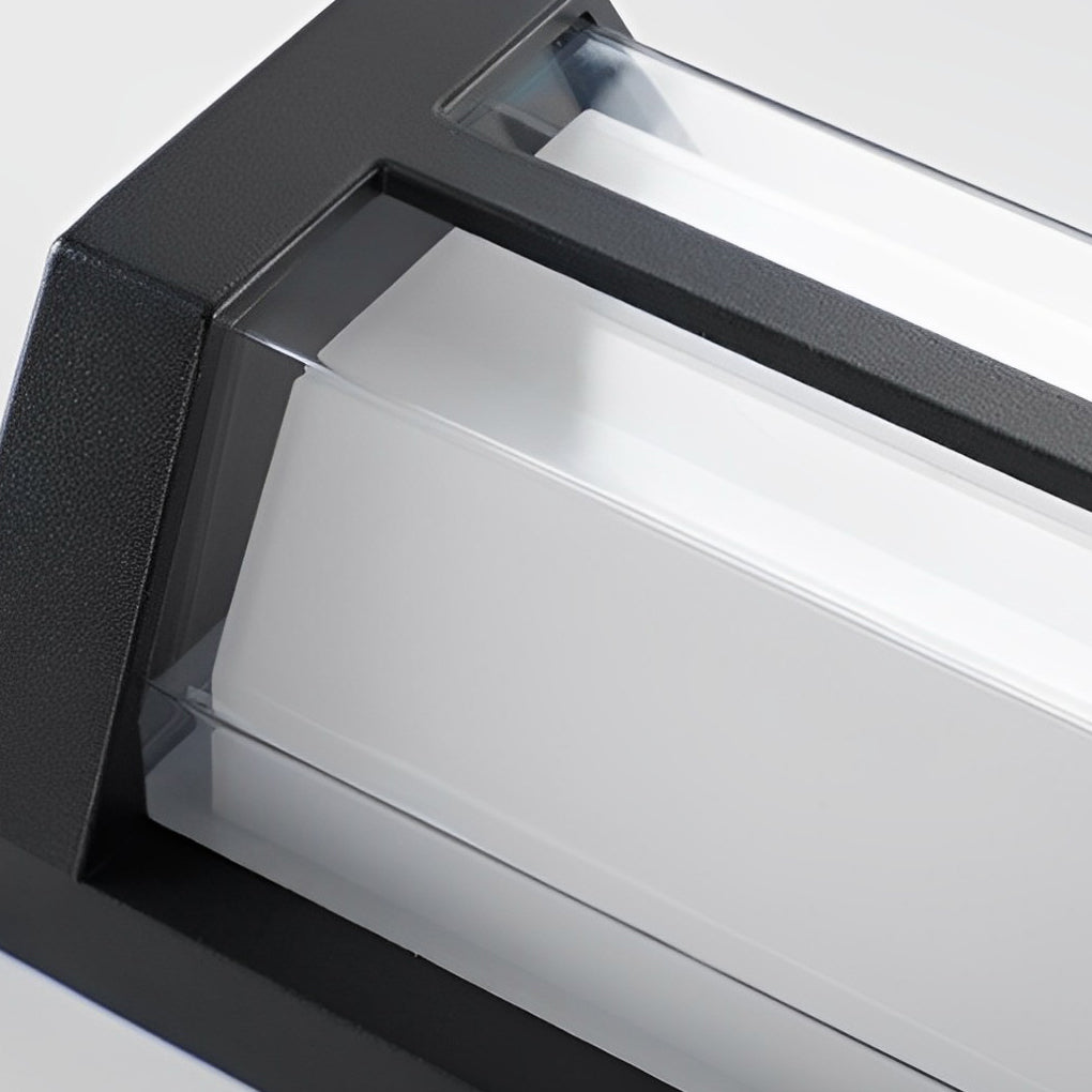 WINDSOR RAINPROOF DUAL ACRYLIC GLOW WALL LANTERNS