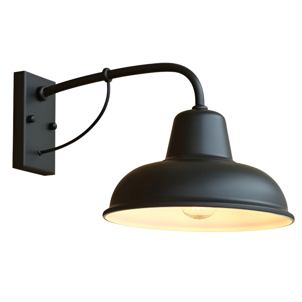 CHISWICK TRUMPET-INSPIRED LED OUTDOOR WALL SCONCE