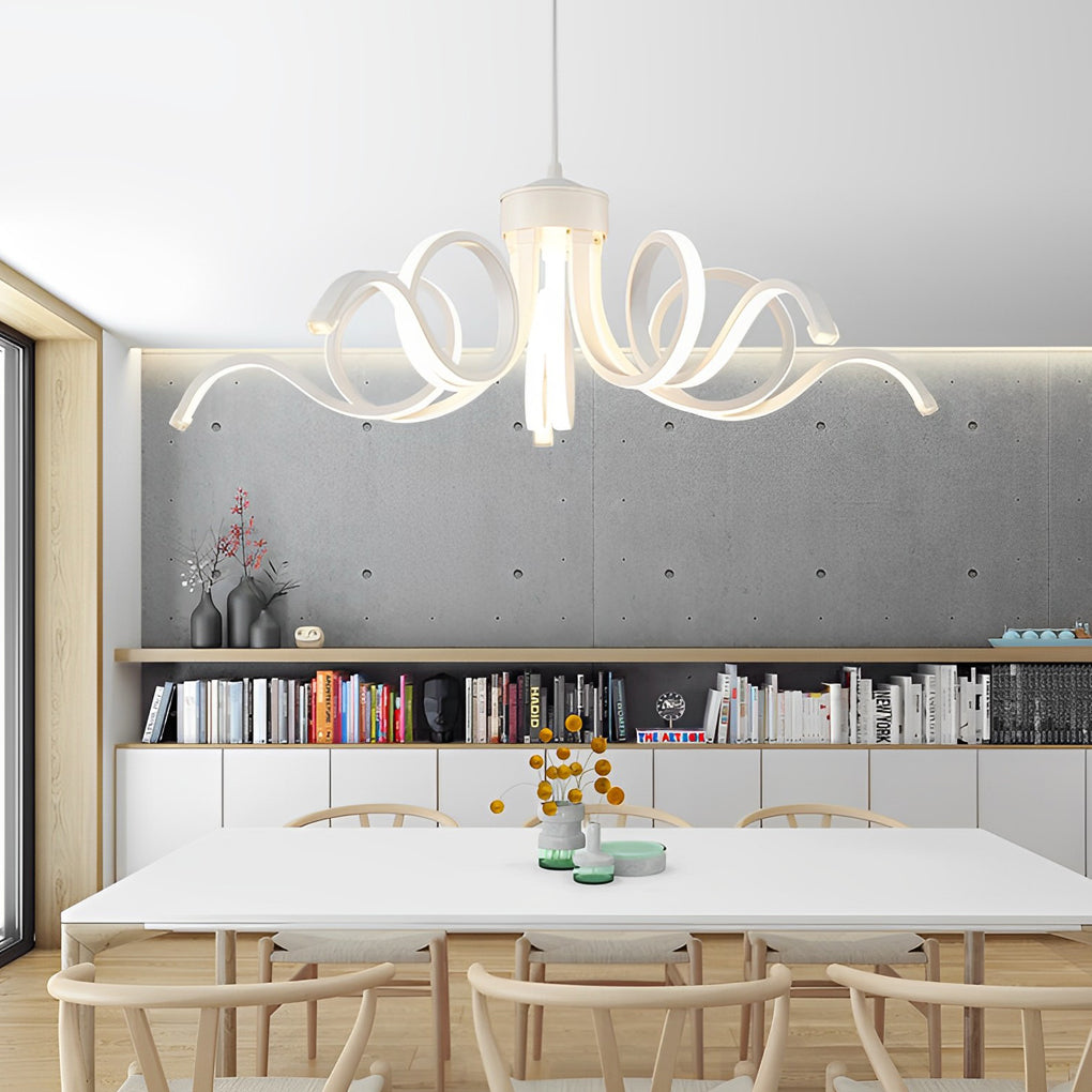 FLORENTINE WHISPERING PETALS DIMMABLE LED CEILING LIGHT