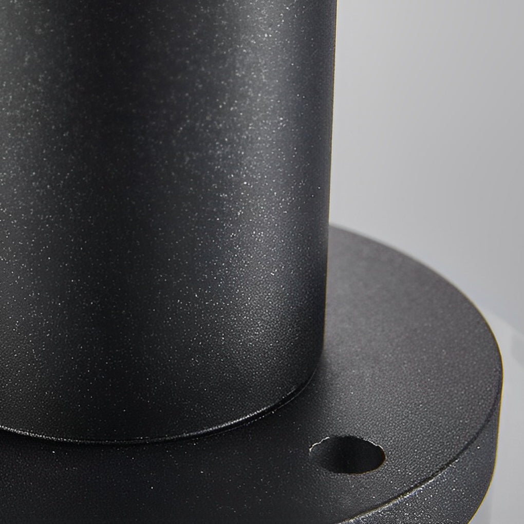 WINDSOR GLOW CIRCULAR PATHWAY LANTERN WITH BUBBLE ACCENTS AND DIRECTED LIGHTING