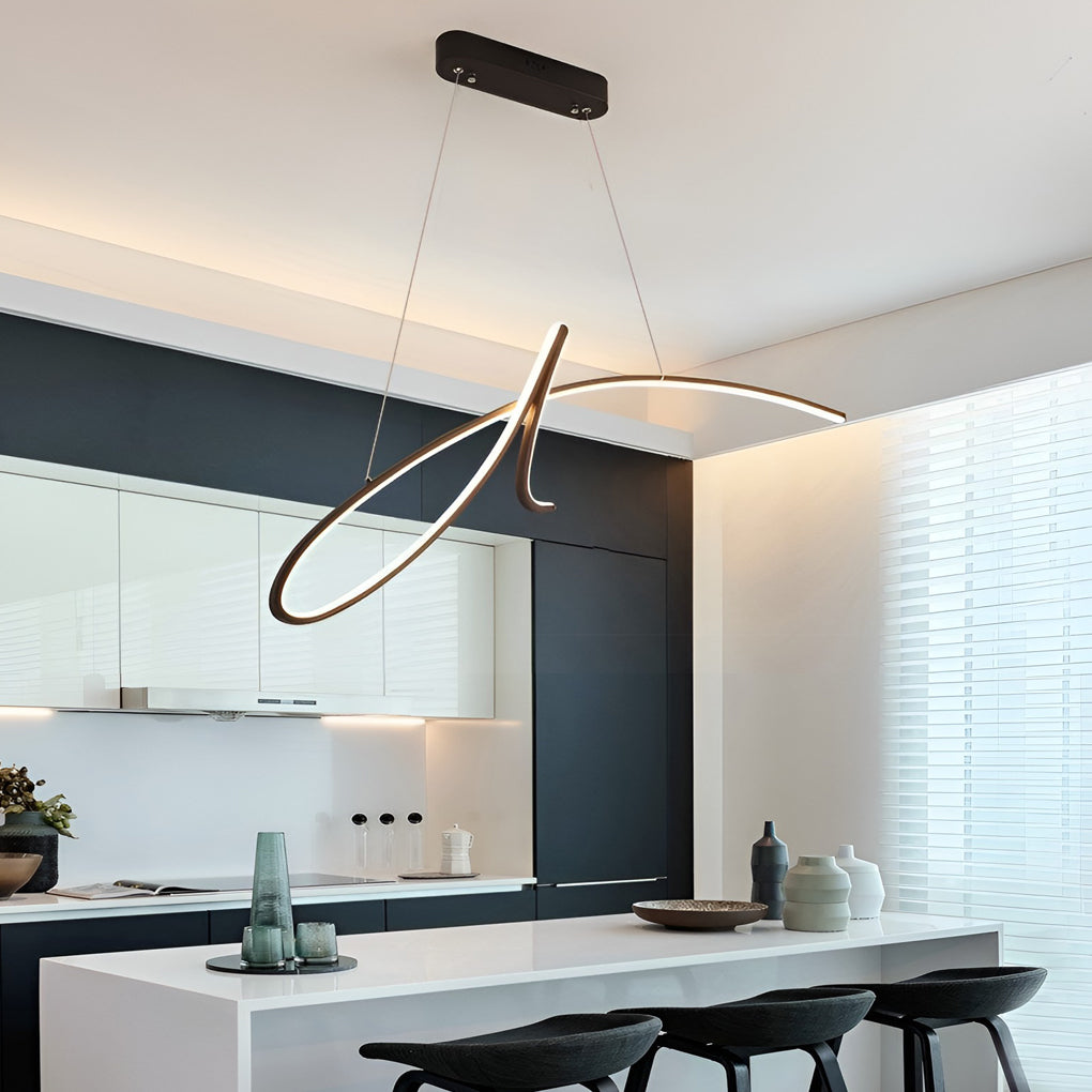FENWICK BLACKENED BRASS STEPLESS DIMMING PENDANT LIGHT