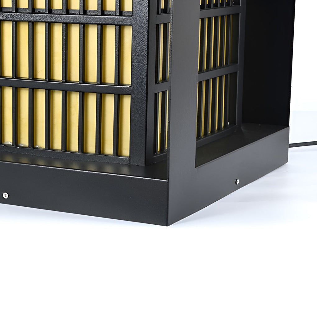 RAVENDALE GEOMETRIC OUTDOOR PATH LIGHTING LANTERN