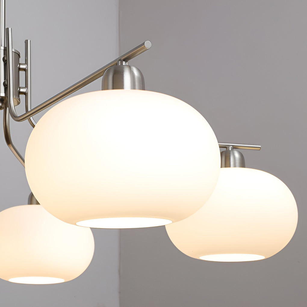 WHITBY GLASS TRIO DIMMER CHANDELIER