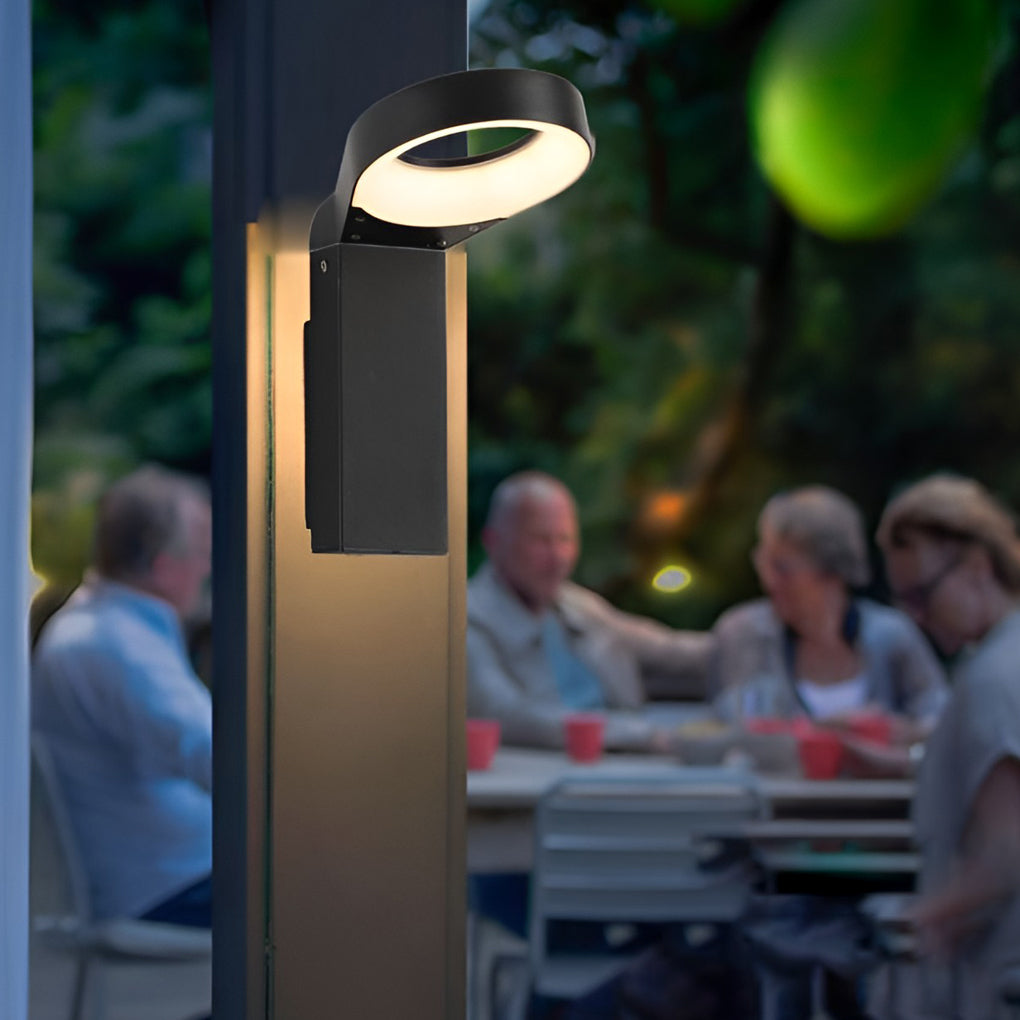 CHARLESTON GLOW RING OUTDOOR ILLUMINATOR – MultifunctionAL WALL & PATHWAY LANTERN