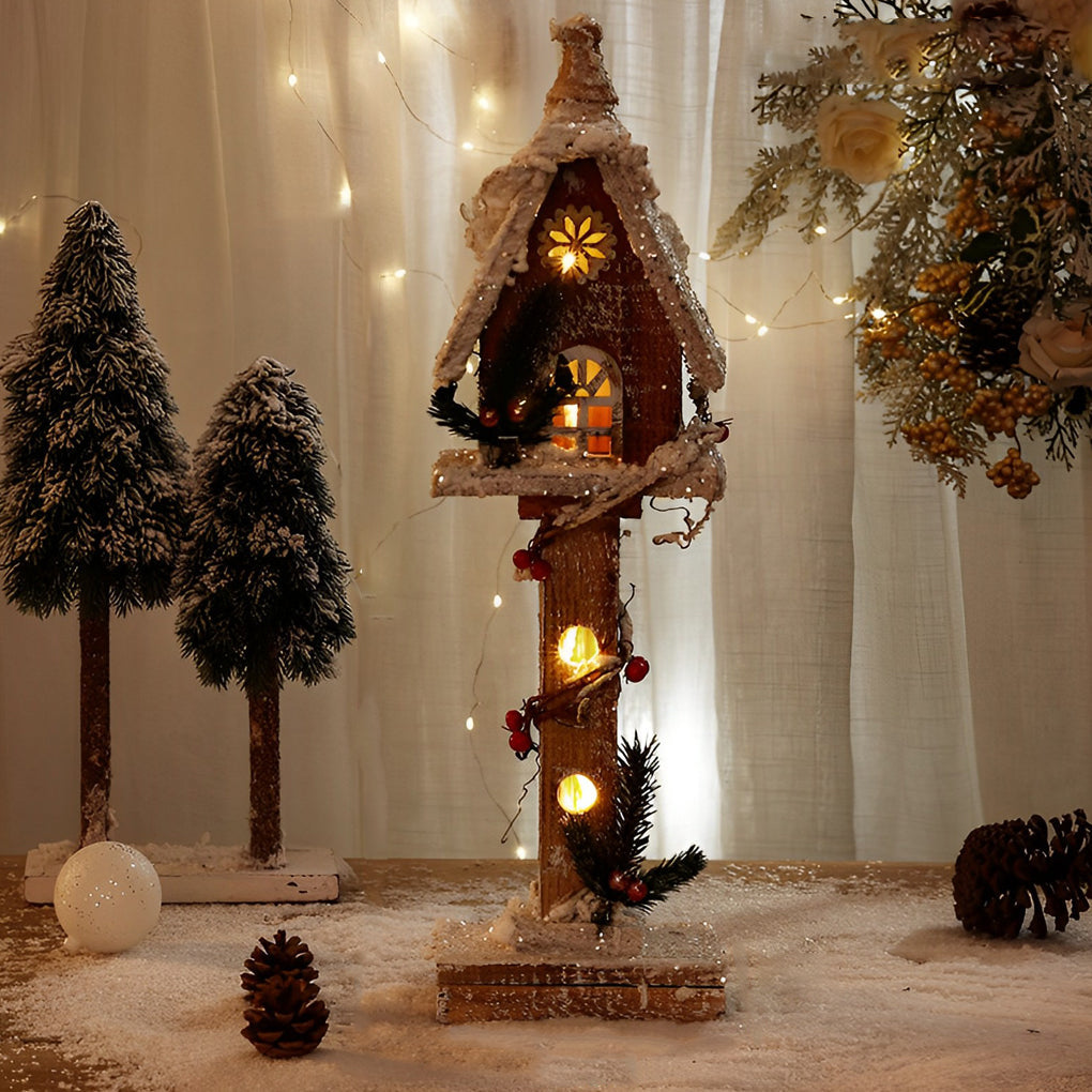 WINTERDALE ILLUMINATED COTTAGE VILLAGE DECORATIVE ORNAMENTS