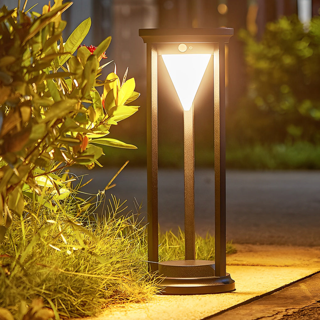 RAVENHURST SOLAR GLOW PATHWAY LANTERN WITH VARIABLE BRIGHTNESS