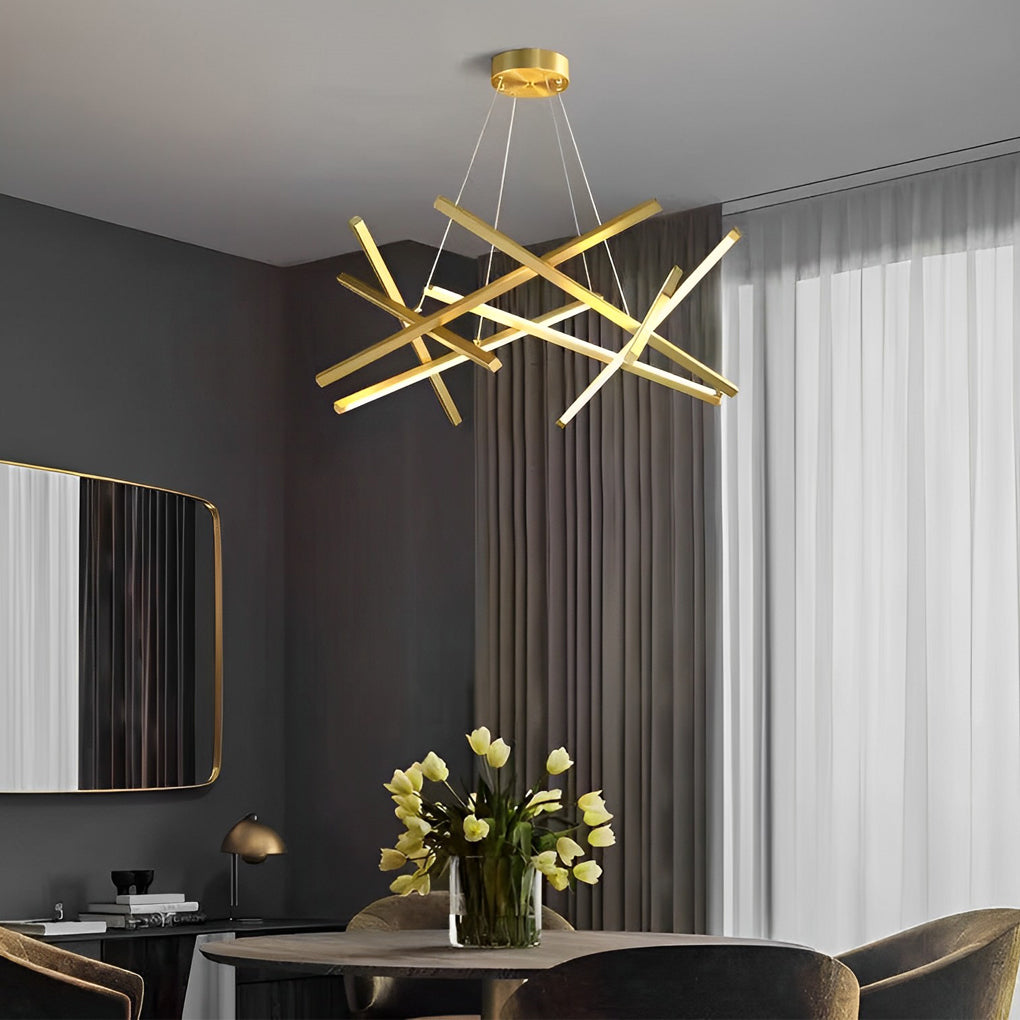 WINTERBOURNE ASTRAL 8-BULB CEILING CHANDELIER