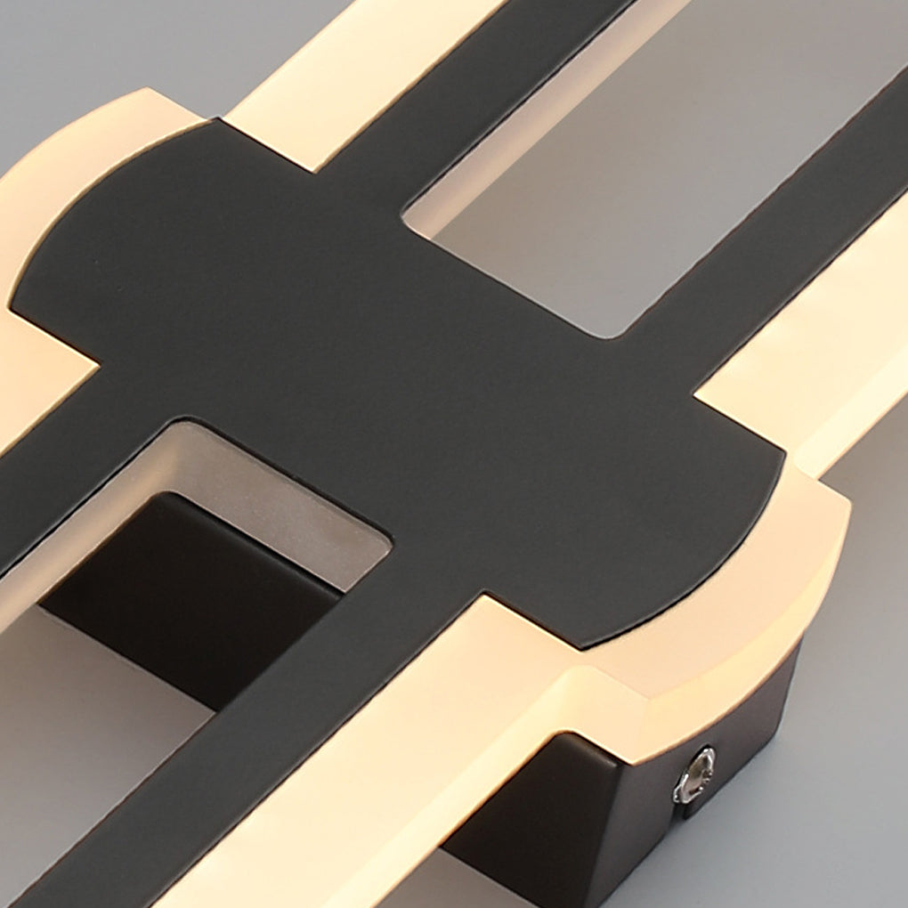 WINTHROP MODERN RECTANGULAR LED WALL SCONCE