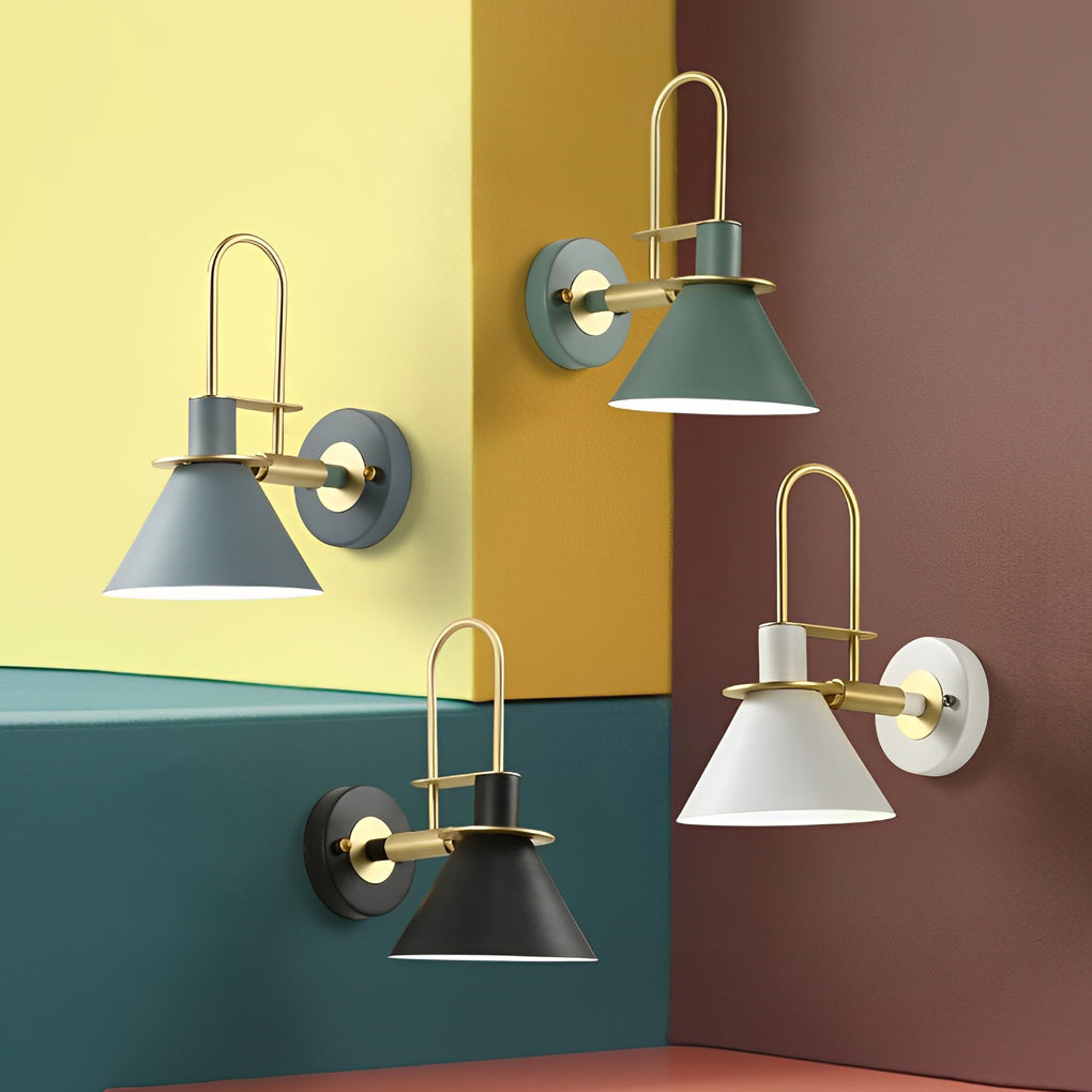 VANDERBILT HORN-INSPIRED IRON WALL SCONCE