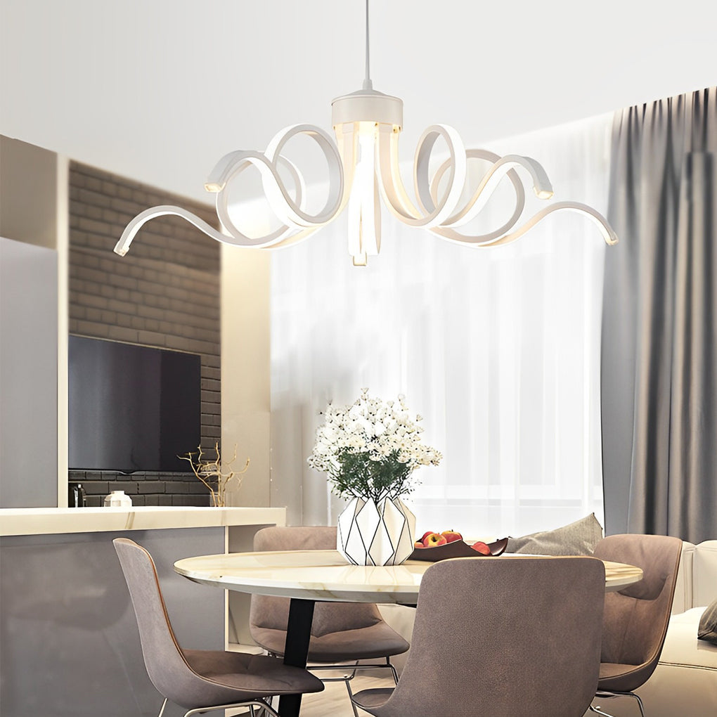 FLORENTINE WHISPERING PETALS DIMMABLE LED CEILING LIGHT