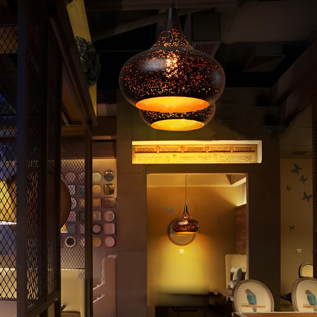 RAVENHALL IRONWORKS VINTAGE PENDANT LIGHT