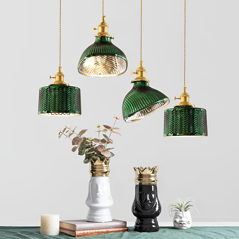 WINTERBOURNE COPPER GLOW RETRO PENDANT LAMP