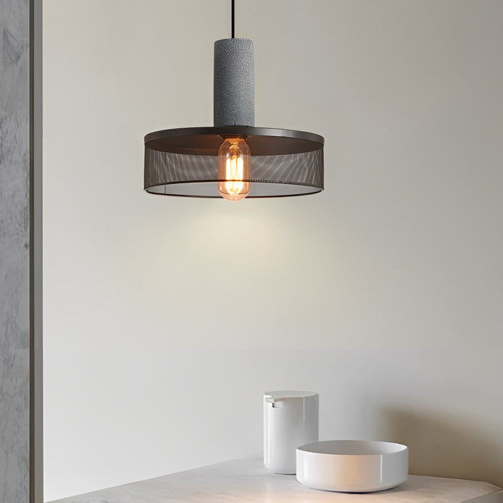 RAVENHALL METAL WEAVE INDUSTRIAL PENDANT LUMINAIRE