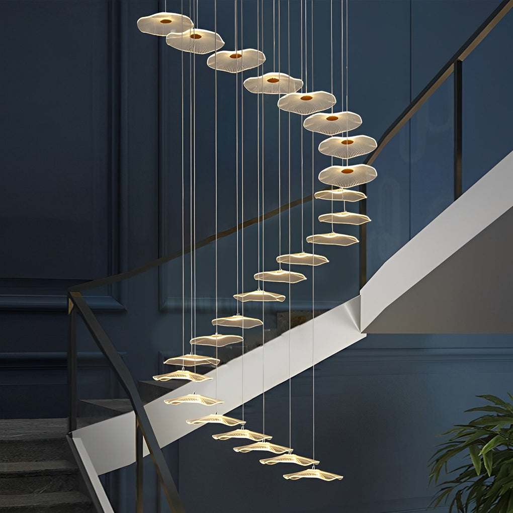 WINDSOR ACRYLIC LOTUS LED STAIRCASE LUMINAIRE