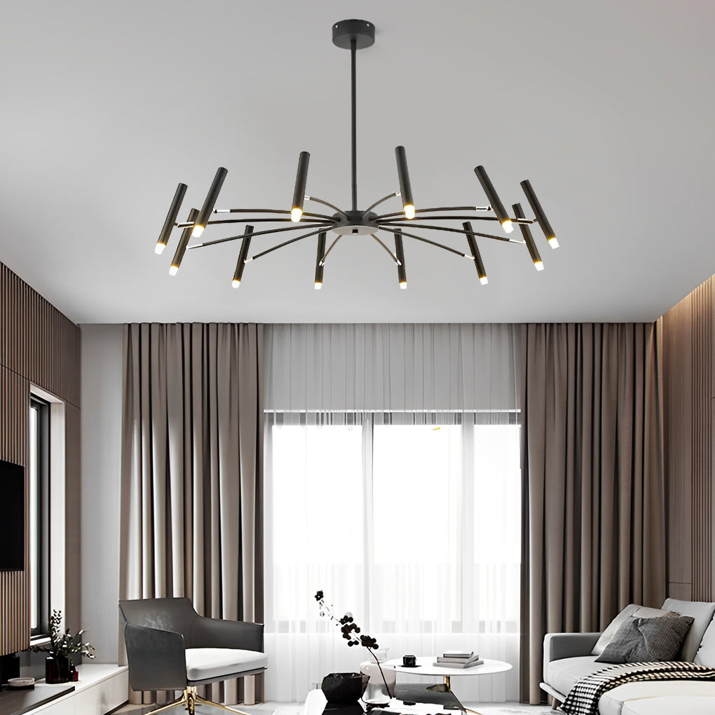 ALDERSON METAL TRIO DIMMER CHANDELIER