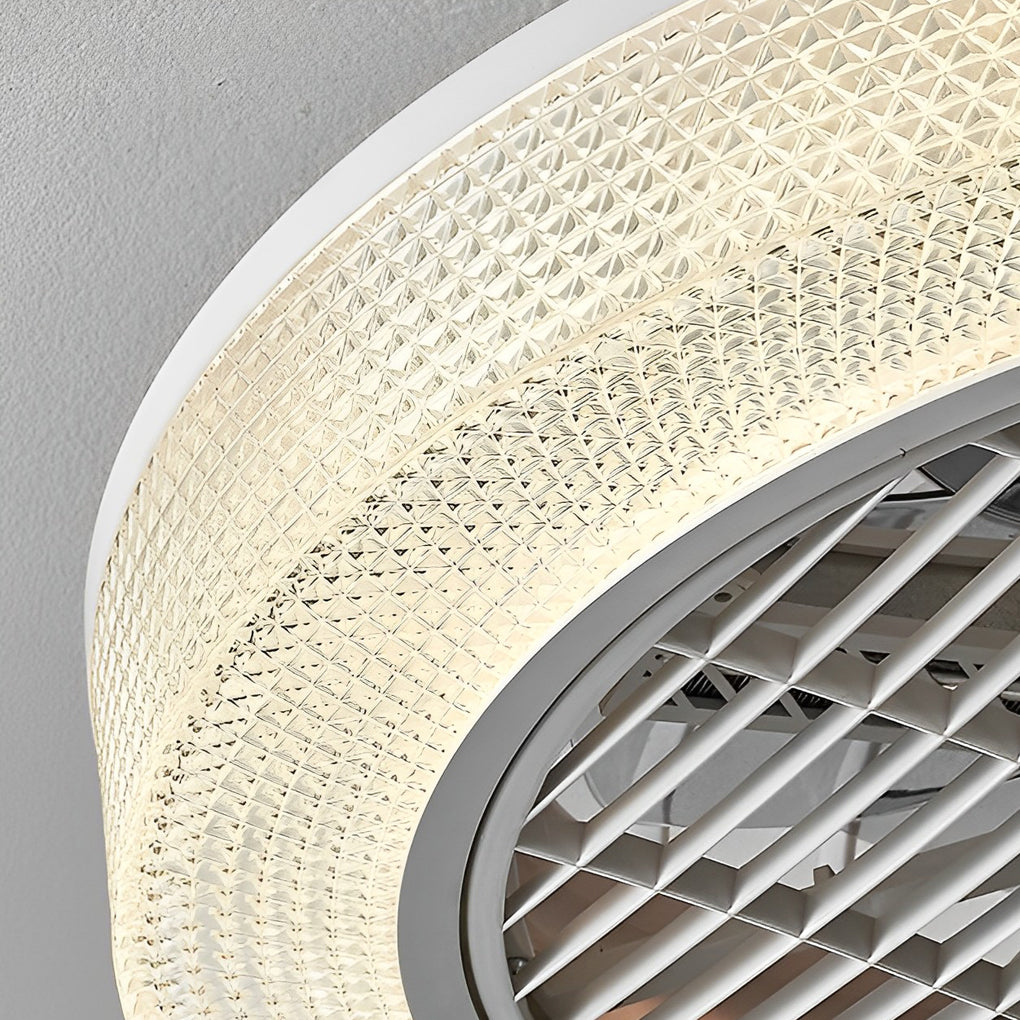 WINDSOR WHISPER BLADLESS CEILING FAN WITH WARM LED LIGHT