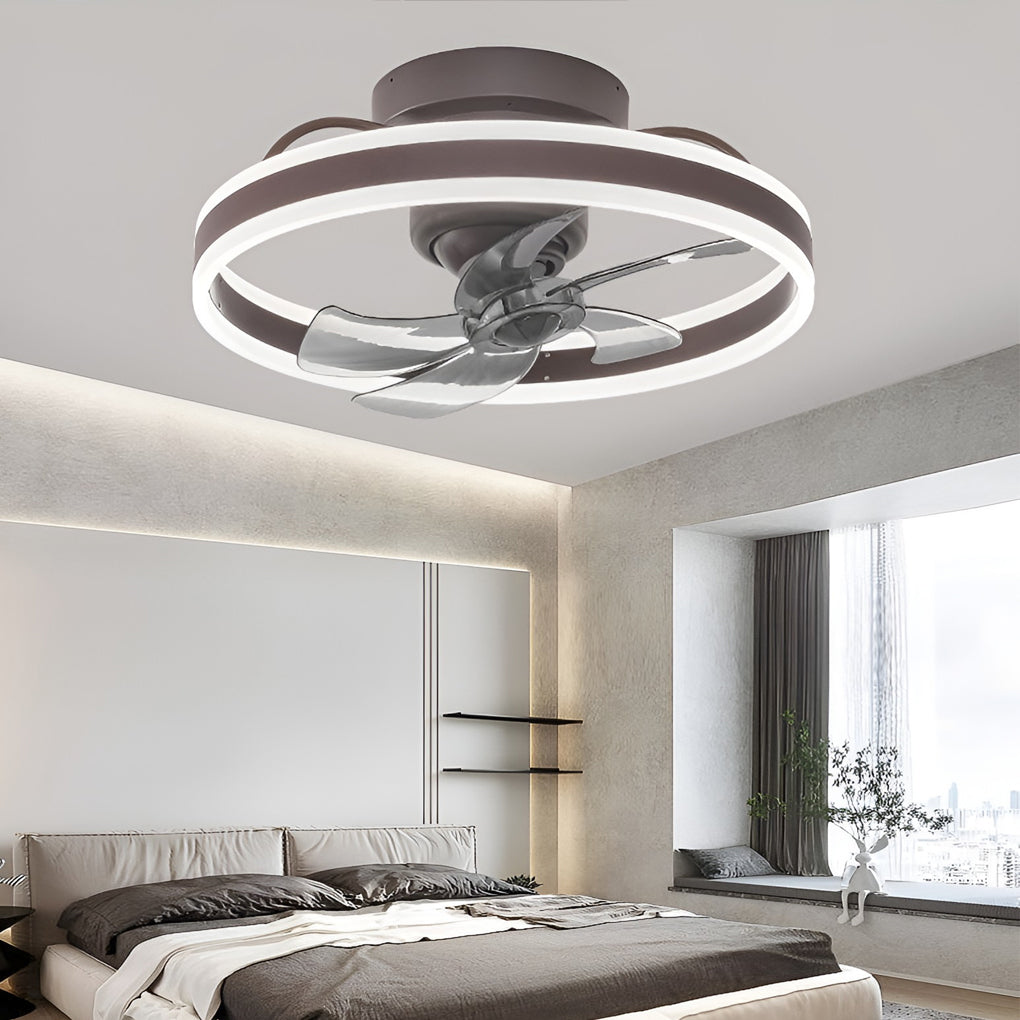 WINTHORPE CIRCULAR DIMMABLE LED CEILING LIGHT WITH 360° ROTATION
