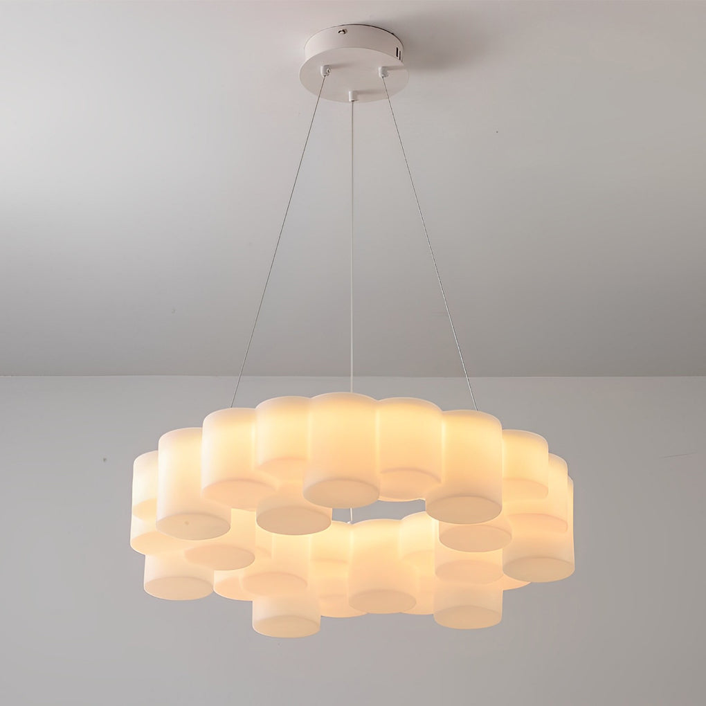 WINTHROP HONEYCOMB TRILOGY DIMMABLE LED CHANDELIER