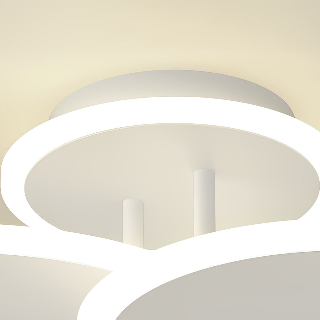 WINSLOW TRIO DIMMERED LED CIRCULAR CEILING LUMINAIRE"  
2. "LAVERTON THREE-TIERED LED ROUND LIGHTING FIXTURE"  
3. "HARTFIELD MATTE WHITE LED TRILOGY CEILING ILLUMINATOR"  
4. "CAVENDISH MODERNIST ROUND DIMMABLE CEILING LIGHT"  
5. "FENWICK TRIPLE ADJUSTA