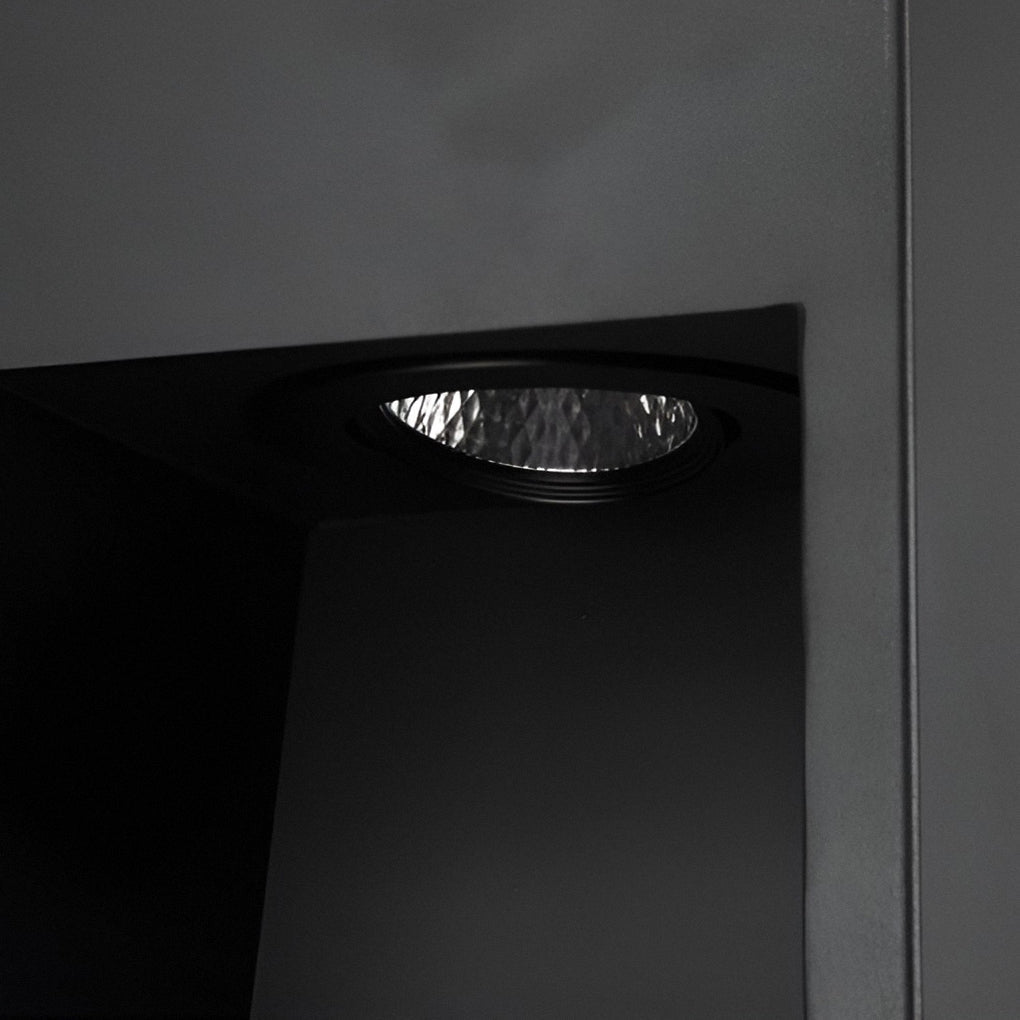 WINTERBOURNE RECTANGULAR LED PATHLIGHT, 5W WEATHERPROOF ILLUMINATION FIXTURE WITH SLIDING OPEN DESIGN