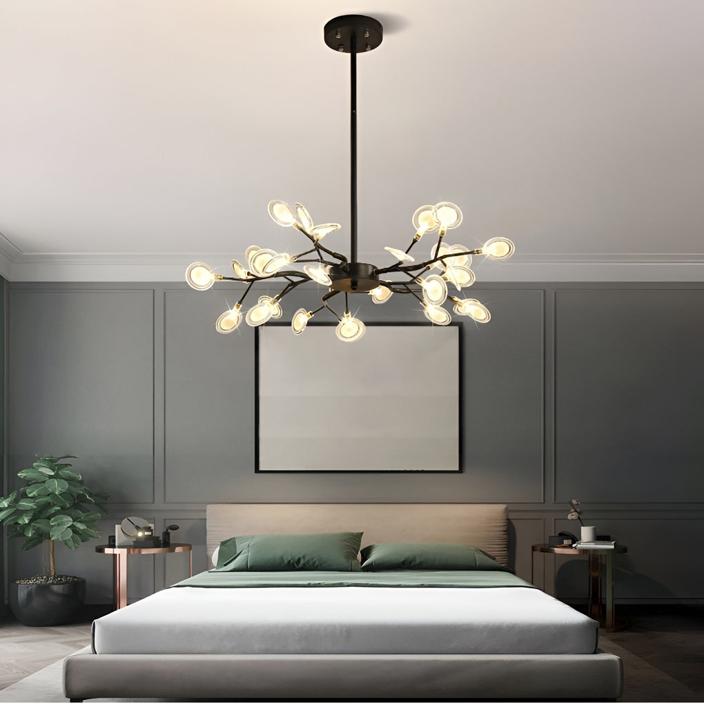 THORNBURY BRANCHED ACRYLIC CEILING CANDELABRA