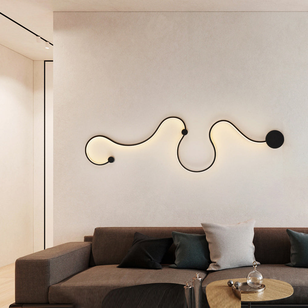 WINDSOR CURVED LINEAR LED WALL SCONCE