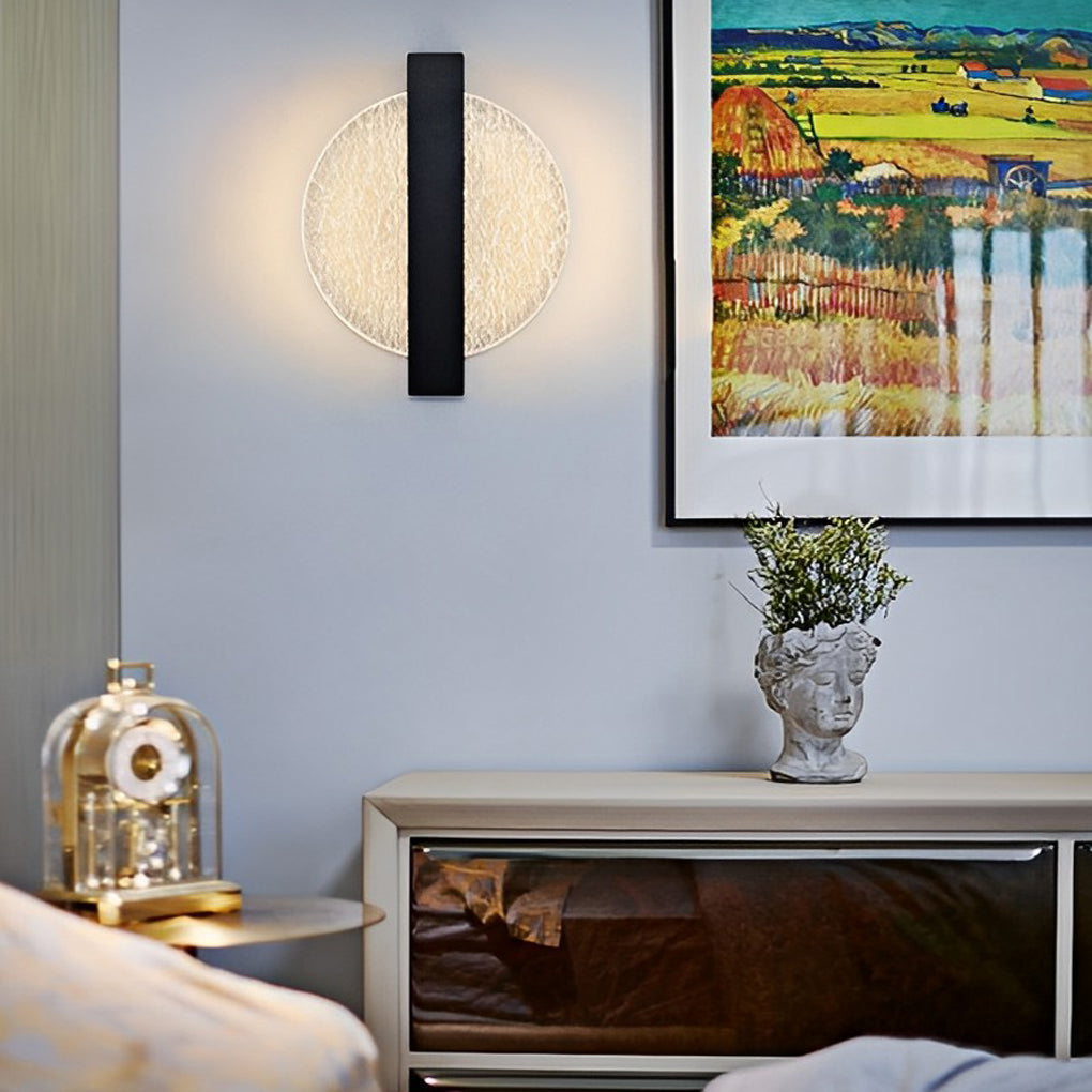 WINTHROP CIRCULAR GEOMETRIC LED WALL SCONCE