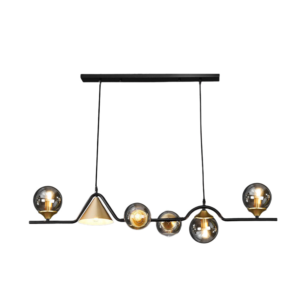 WINDSOR HARMONY GLASS ORB CHANDELIER