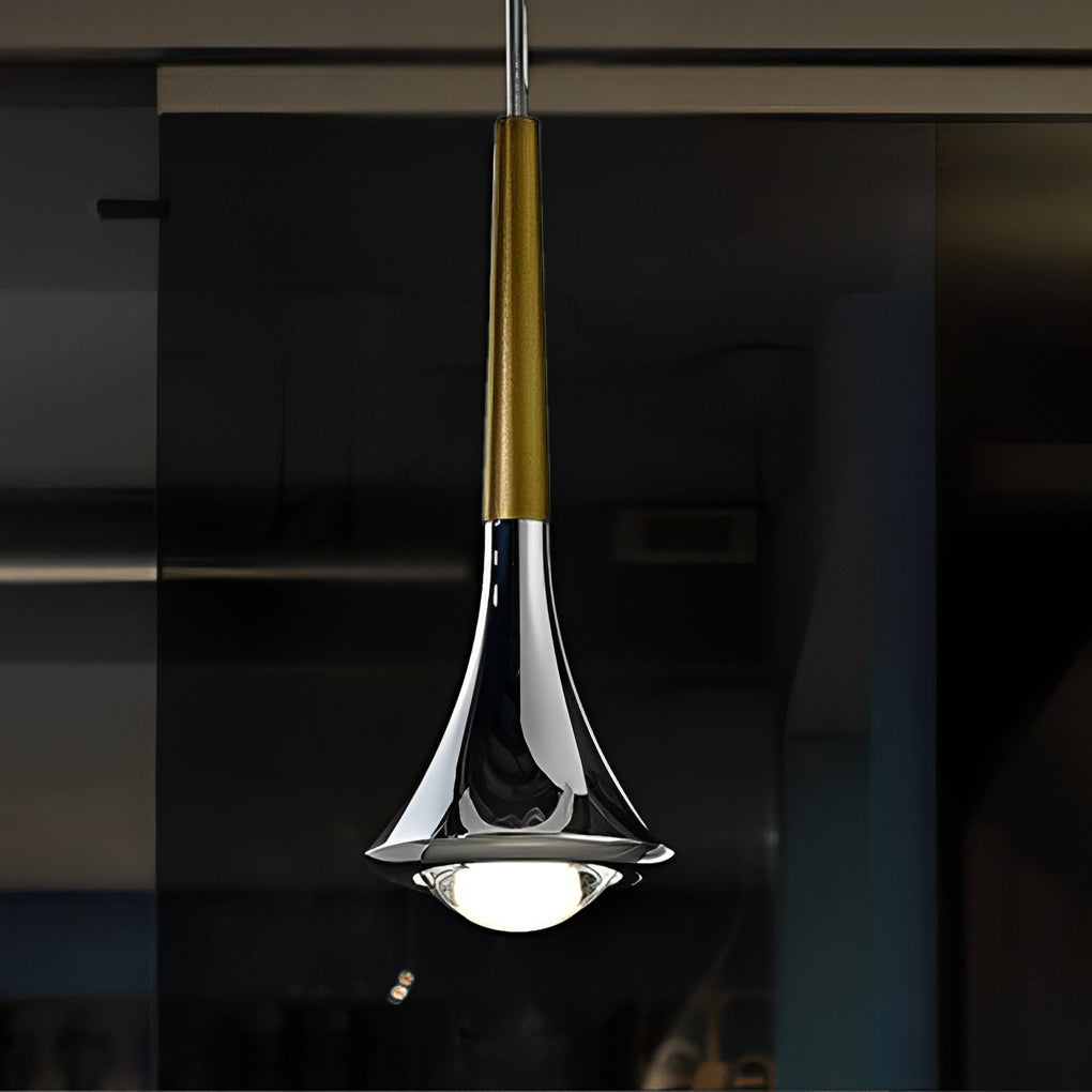 WINDSOR DROPLET METAL LED HANGING LIGHT